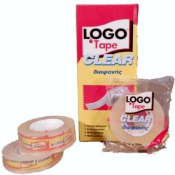 ΣΕΛΟΤΕΙΠ LOGO TAPE PP CLEAR 36yrd 19x33m