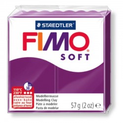 ΠΗΛΟΣ STAEDTLER FIMO SOFT PURPLE 56 gr.