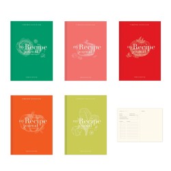 ΣΗΜΕΙΩΜΑΤΑΡΙΟ ΑΛΦΑ MY RECIPE JOURNAL 17x25