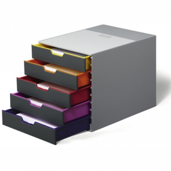 ΣΥΡΤΑΡΟΘΗΚΗ DURABLE VARICOLOR 5 ΣΥΡΤΑΡΙΑ ΦΑΡΔΙΑ