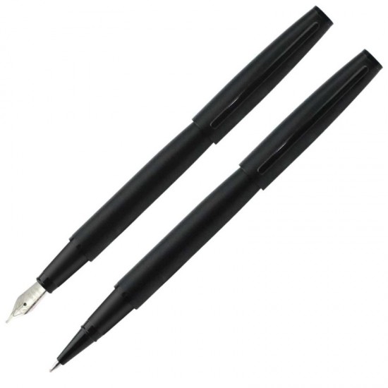 ΣΤΥΛΟ WELLINGTON ΣΕΤ AGDER MAT BLACK (Διαρκείας & Πέννα)