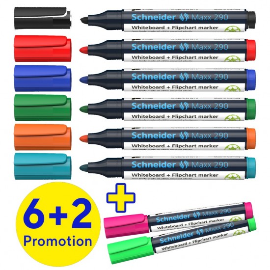 ΜΑΡΚΑΔΟΡΟΙ SCHNEIDER ΠΙΝΑΚΟΣ No 290 ΣΕΤ 6+2 ΔΩΡΟ