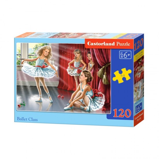 PUZZLE  CASTORLAND 120τεμ. Ballet class (320x230mm)