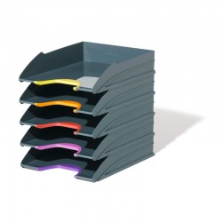 ΧΑΡΤΟΘΗΚΗ DURABLE VARICOLOR ΣΕΤ 5τεμ.