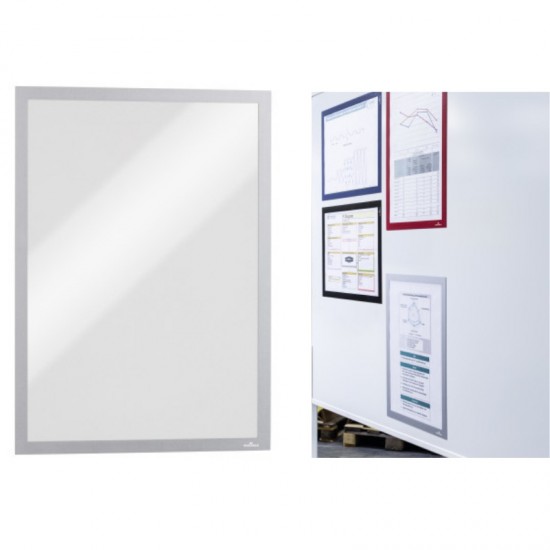 ΠΛΑΙΣΙΟ ΑΝΑΚΟΙΝΩΣΕΩΝ DURABLE DURAFRAME ΜΑΓΝΗΤΙΚΟ ΜΟΝΟ Α3 ΣΕΤ 5τεμ. ΑΣΗΜΙ