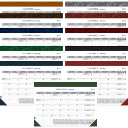 ΗΜΕΡΟΛΟΓΙΟ ΥΔΡΟΓΕΙΟΣ ΠΛΑΝΟ ΜΗΝΙΑΙΟ (σαμουά χαρτί)