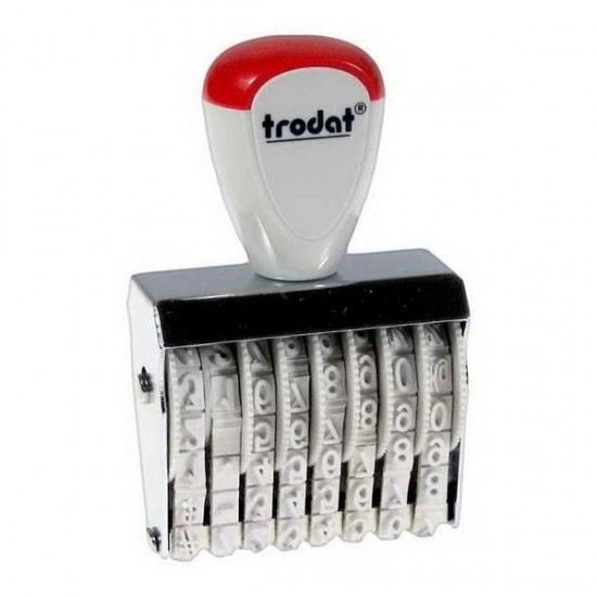 ΣΦΡΑΓΙΔΑ TRODAT ΑΡΙΘΜΩΝ 5mm 1558