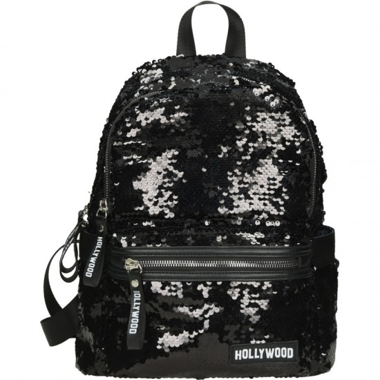 ΤΣΑΝΤΑ BACKPACK FASHION STREET HOLLYWOOD 25x15x30cm