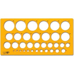 ΣΤΕΝΣΙΛ ARDA ΚΥΚΛΩΝ ΜΕΓΑΛΑ (1-35)