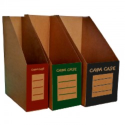 ΧΑΡΤΟΘΗΚΗ ΓΩΝΙΑ ΟΙΚΟΛΟΓΙΚΗ 25x33x15cm