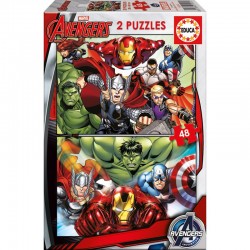 PUZZLE EDUCA ΠΑΙΔΙΚΑ 2x48 Avengers