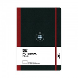 ΣΗΜΕΙΩΜΑΤΑΡΙΟ Η.Β ΛΙΝΟΔΕΤΟ FLEX GLOBAL ΛΕΥΚΟ 17Χ24  Κόκκινο
