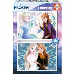 PUZZLE EDUCA ΠΑΙΔΙΚΑ 2x20τεμ. Frozen