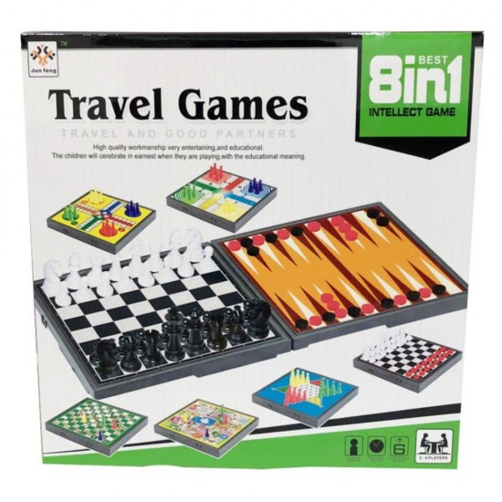 ΕΠΙΤΡΑΠΕΖΙΑ ΠΑΙΧΝΙΔΙΑ 8 IN 1