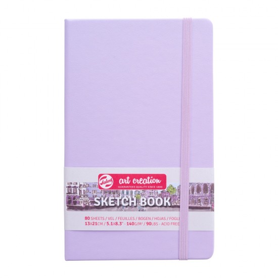 TALENS SKETCHBOOK ART CREATION 13x21 140gr ΠΑΣΤΕΛ ΜΩΒ