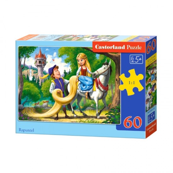 PUZZLE  CASTORLAND 60τεμ. Rapunzel (320x230mm)