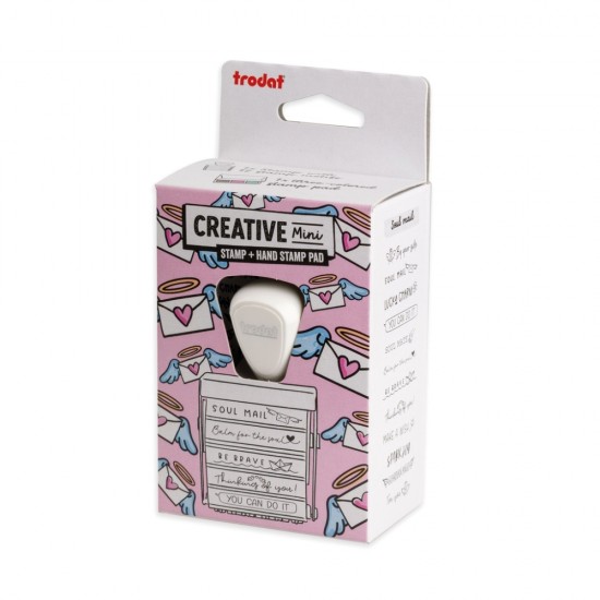 ΣΦΡΑΓΙΔΑ TRODAT ΕΠΙΓΡΑΦΩΝ SOUL MAIL 211223 (λευκή)