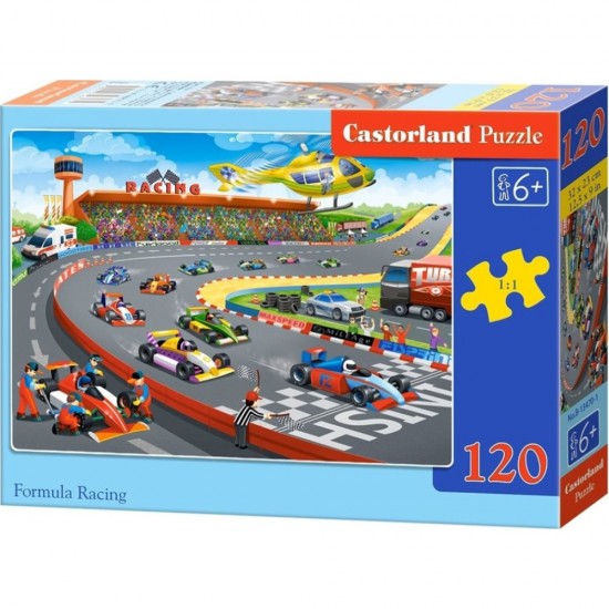 PUZZLE  CASTORLAND 120τεμ. Formula Racing