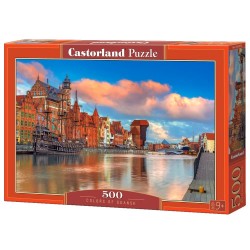 PUZZLE  CASTORLAND 500τεμ. Colors of Gdansk