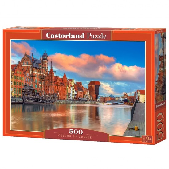 PUZZLE  CASTORLAND 500τεμ. Colors of Gdansk