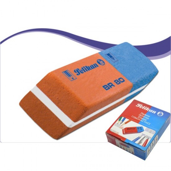 ΓΟΜΕΣ PELIKAN ΔΙΧΡΩΜΕΣ BR-80