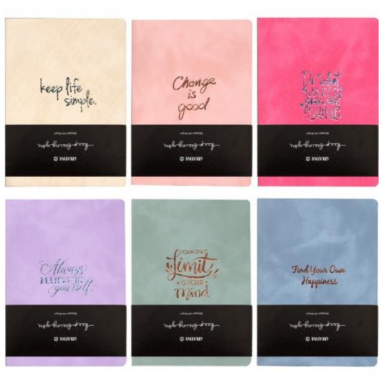 ΣΗΜΕΙΩΜΑΤΑΡΙΟ STREET QUOTES PP A5 (120σελ.)