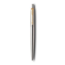 ΣΤΥΛΟ PARKER JOTTER CORE BP STAINLESS STEEL GT ΑΣΗΜΙ (χρυσό κλιπ)
