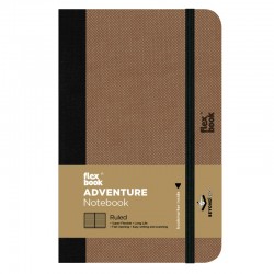 ΣΗΜΕΙΩΜΑΤΑΡΙΟ Η.Β FLEX GLOBAL ADVENTURE  ΡΙΓΕ 9X14 Camel