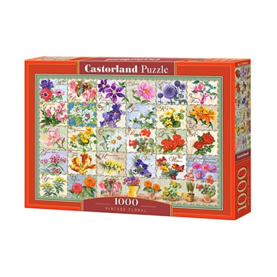 PUZZLE  CASTORLAND 1000τεμ. Vintage Floral