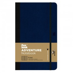ΣΗΜΕΙΩΜΑΤΑΡΙΟ Η.Β FLEX GLOBAL ADVENTURE  ΡΙΓΕ 13X21 Royal blue
