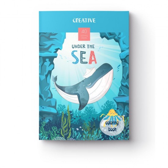 ΒΙΒΛΙΑ ΖΩΓΡΑΦΙΚΗΣ CREATIVE  COLORING 40σελ. SEA