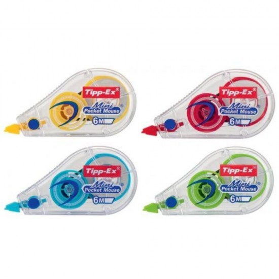ΔΙΟΡΘΩΤΙΚΑ TIPP-EX MINI POCKET MOUSE FASHION 5mm x 6m