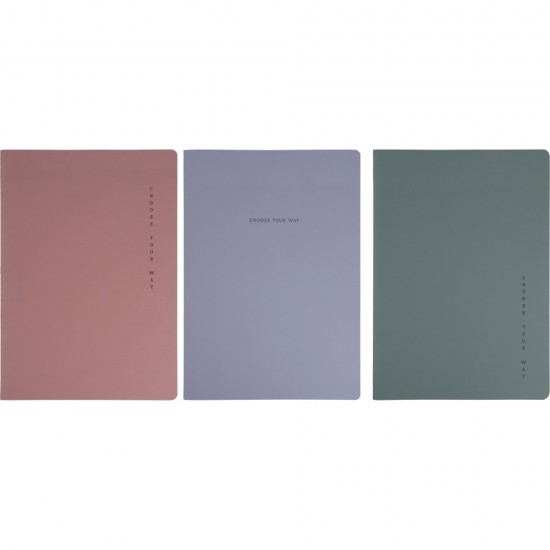 ΤΕΤΡΑΔΙΑ ΡΙΓΕ STREET SLOGAN A4 32φυλ.