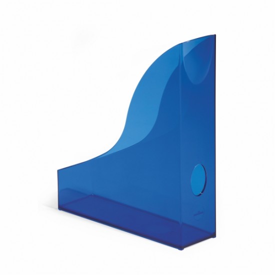 ΧΑΡΤΟΘΗΚΗ ΓΩΝΙΑ DURABLE ΔΙΑΦΑΝΗΣ ΜΠΛΕ