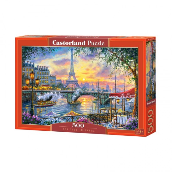 PUZZLE  CASTORLAND 500τεμ. Tea Time in Paris
