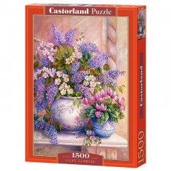 PUZZLE  CASTORLAND 1500τεμ. Lilac Flowers