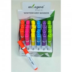 ΜΑΡΚΑΔΟΡΟΙ ENLEGEND ΠΙΝΑΚΟΣ ΧΡΩΜΑΤΙΣΤΟΙ stand 24τεμ.
