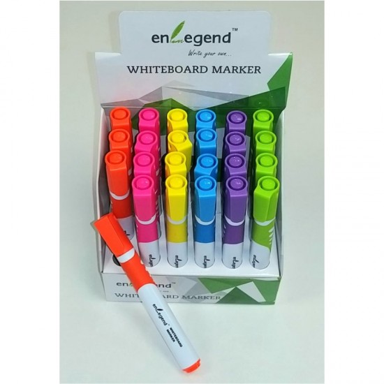 ΜΑΡΚΑΔΟΡΟΙ ENLEGEND ΠΙΝΑΚΟΣ ΧΡΩΜΑΤΙΣΤΟΙ stand 24τεμ.
