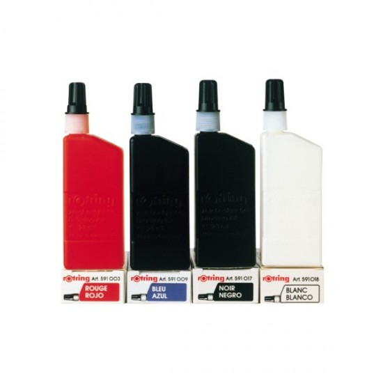 ΜΕΛΑΝΗ ΡΑΠΙΤΟΓΡΑΦΟΥ ROTRING 23ml ΜΑΥΡΟ