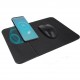 MOUSE PAD SETTY BLACK ΜΕ ΦΟΡΤΙΣΤΗ 10W