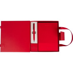 ΣΕΤ ΔΩΡΟΥ WELLINGTON ΣΤΥΛΟ ΔΙΑΡΚΕΙΑΣ + NOTEBOOK RED