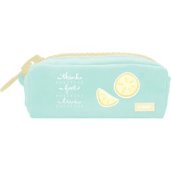 ΚΑΣΕΤΙΝΑ STREET BIG ZIP LEMON ΒΑΡΕΛΑΚΙ 22χ8χ13cm