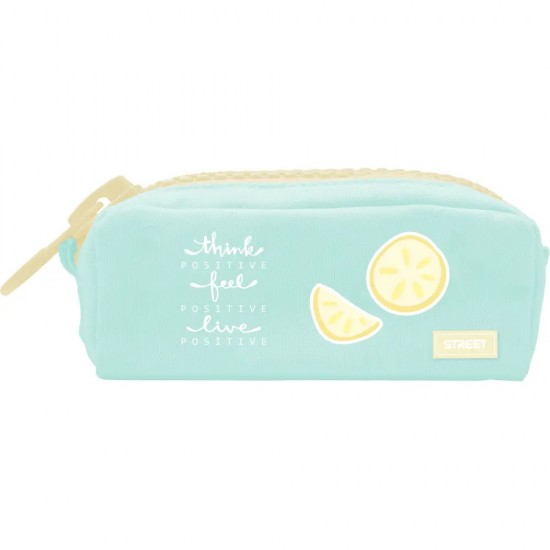 ΚΑΣΕΤΙΝΑ STREET BIG ZIP LEMON ΒΑΡΕΛΑΚΙ 22χ8χ13cm