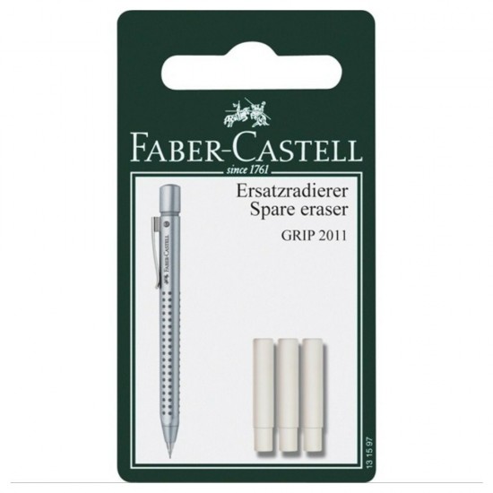 ΓΟΜΕΣ FABER CASTELL ΑΝΤΑΛΛΑΚΤΙΚΕΣ ΓΟΜΕΣ 2010/2011 Apollo μπλίστερ 3τεμ.