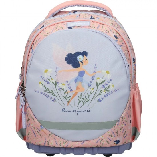 ΤΣΑΝΤΑ ΣΧΟΛΙΚΗ STREET ERGO BLOOM  31x15x40cm (με εργονομική πλάτη air system και σκληρό πάτο)