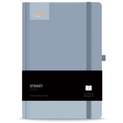 ΣΗΜΕΙΩΜΑΤΑΡΙΟ STREET CASUAL BLUE B5 96σελ. (80gr ριγέ)