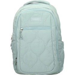 ΤΣΑΝΤΑ BACKPACK STREET PUFFY MINT 30x20x45cm (με εργονομική πλάτη air system)