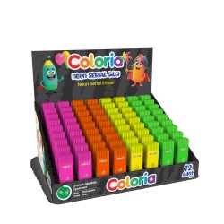 ΓΟΜΕΣ SILKA NEON COLORIA (κουτί 72τεμ.)