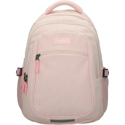ΤΣΑΝΤΑ ΣΧΟΛΙΚΗ STREET INFINITY BLUSH 33x22x45cm (με εργονομική πλάτη air system)