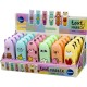 ΜΑΡΚΑΔΟΡΟΙ CENTRUM ΥΠΟΓΡΑΜΜΙΣΗΣ PASTEL ΜΙΝΙ CAT (σε stand 24τεμ)